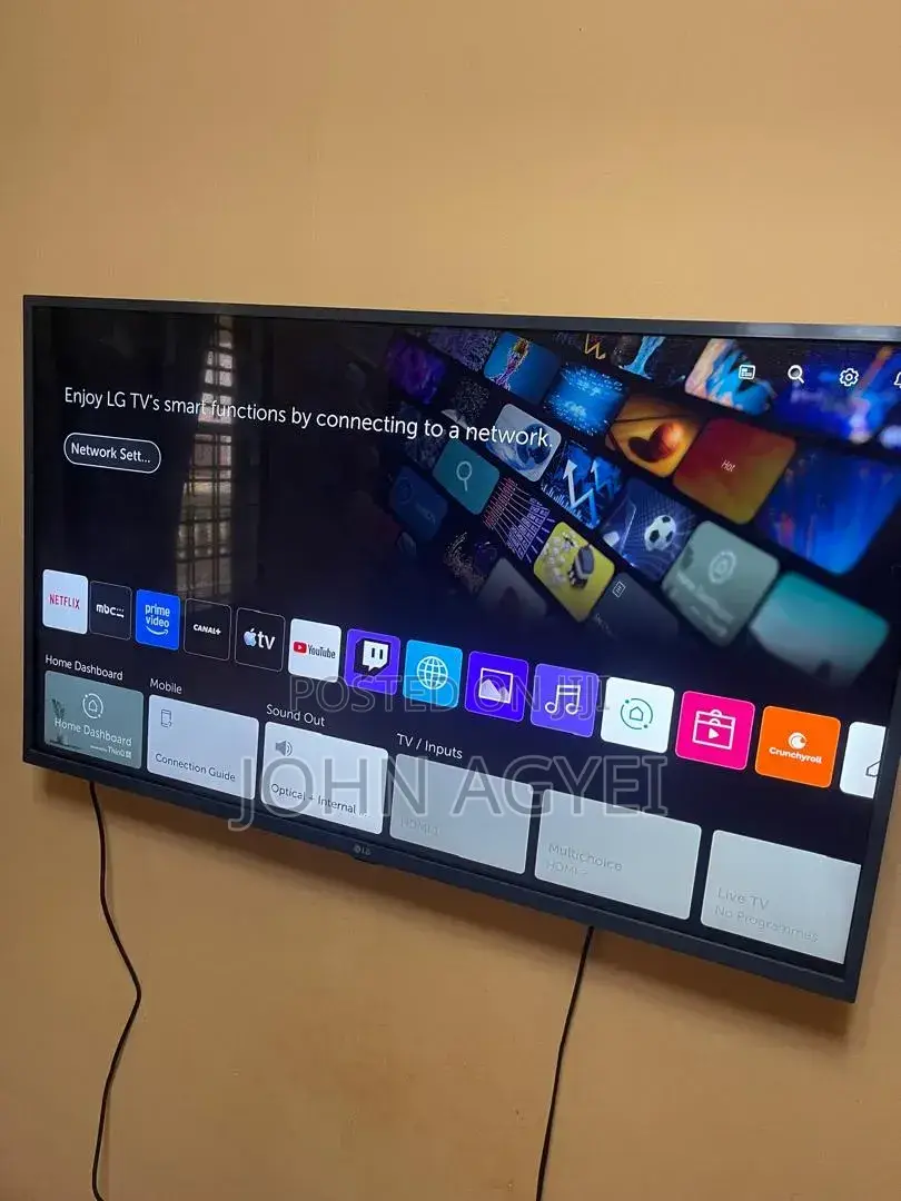 Lg 43" Smart Tv
