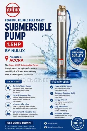 Borehole Pump With Control Box