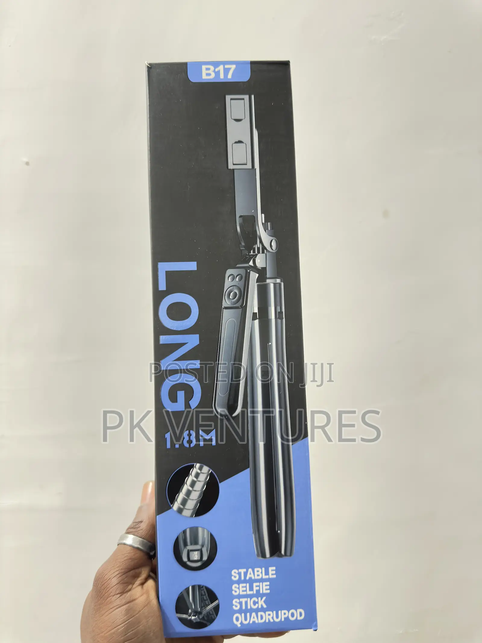 B17 1.8m Ultra-Long Stable Selfie Stick Quadrupod