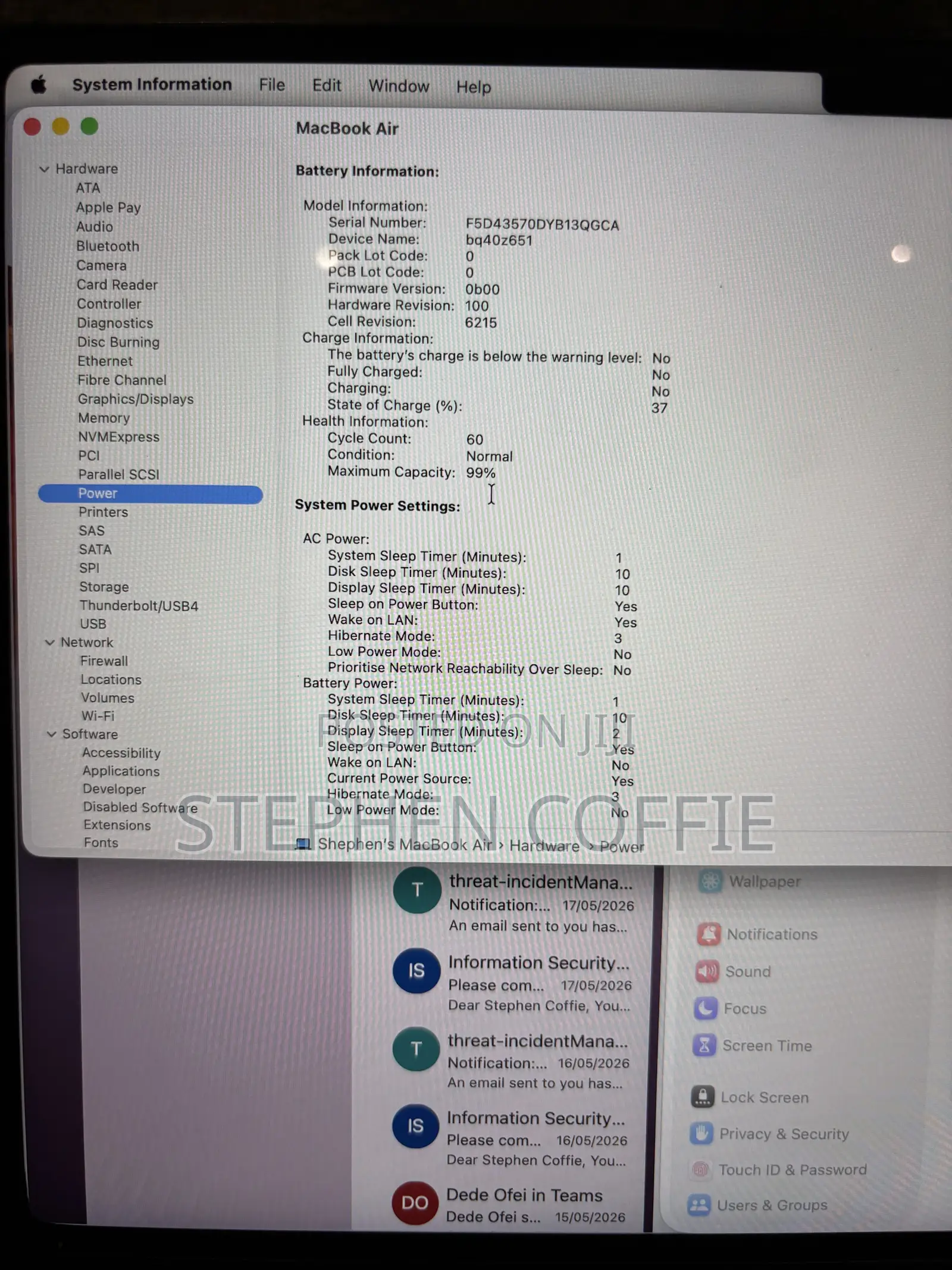 Laptop Apple MacBook Air 16GB Apple M2 SSD 256GB