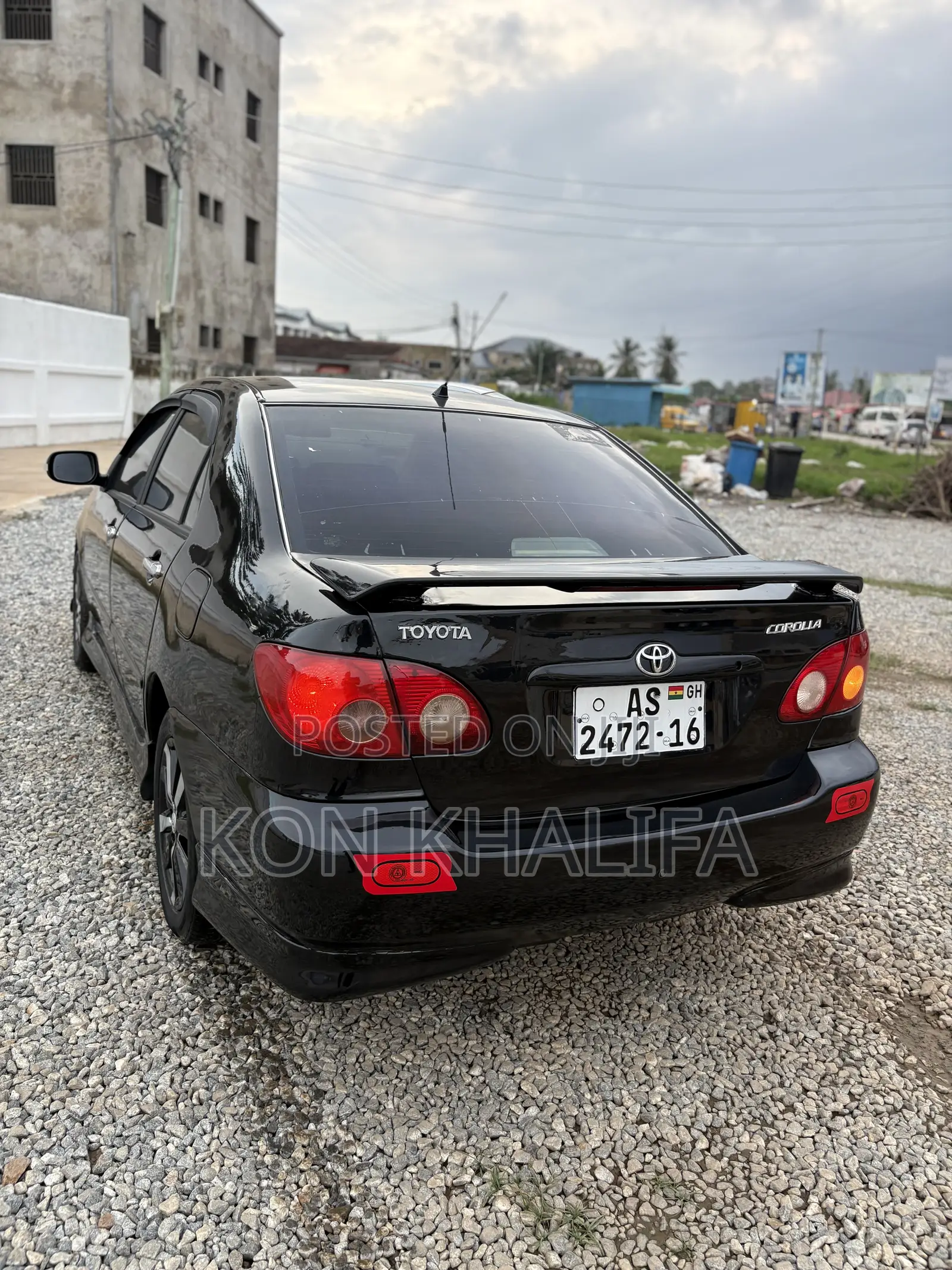 Toyota Corolla S 2007 Black