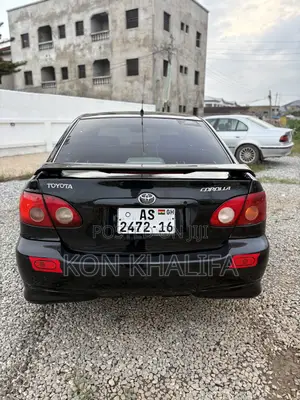 Toyota Corolla S 2007 Black