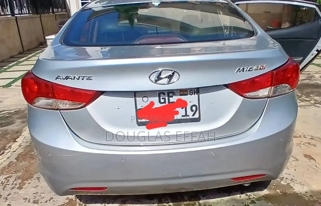 Hyundai Avante 2012 Gray