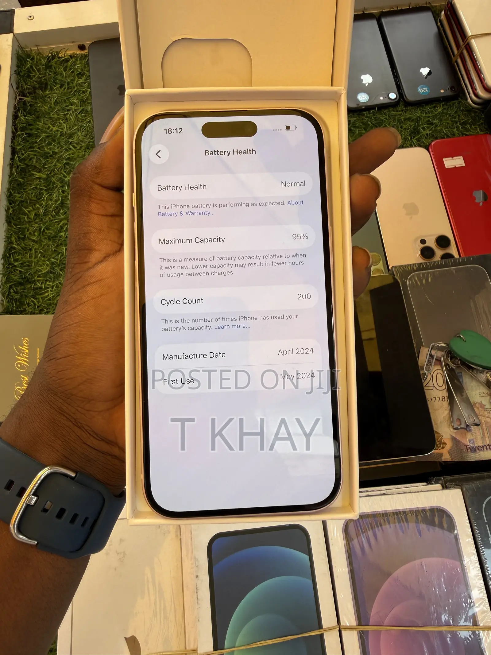 Apple iPhone 15 128 GB Pink