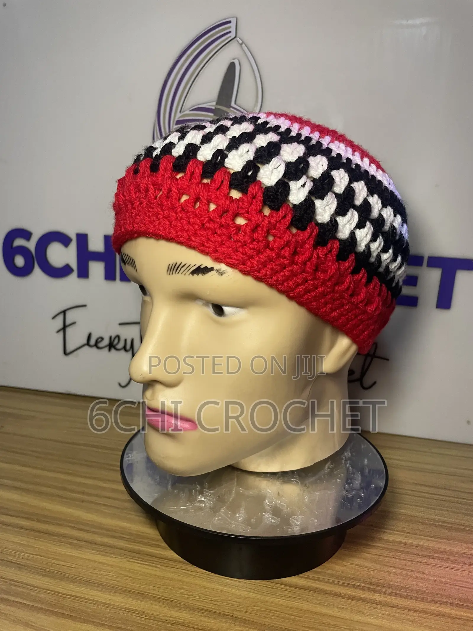 Crochet Skull Cap