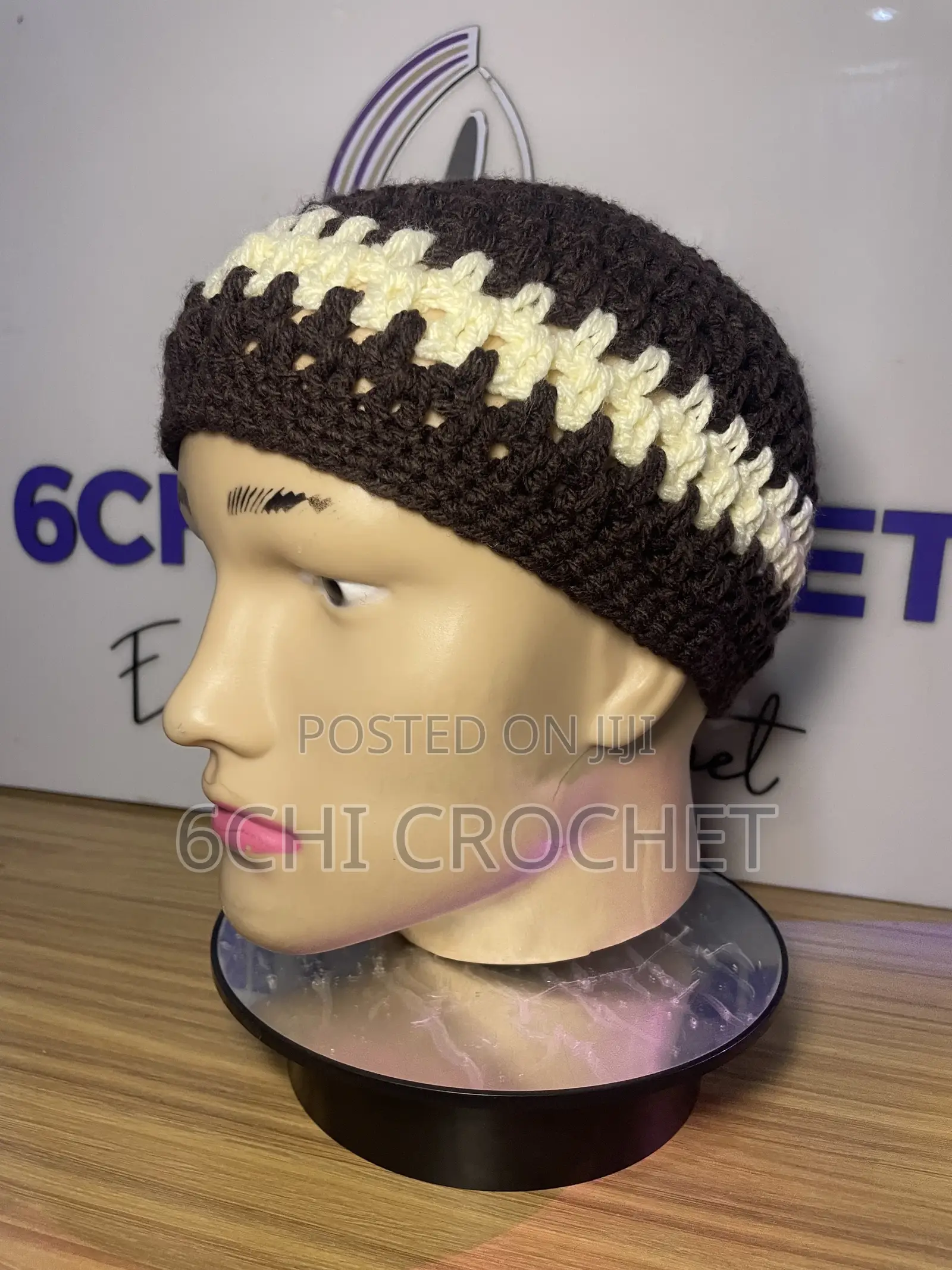 Crochet Skull Cap
