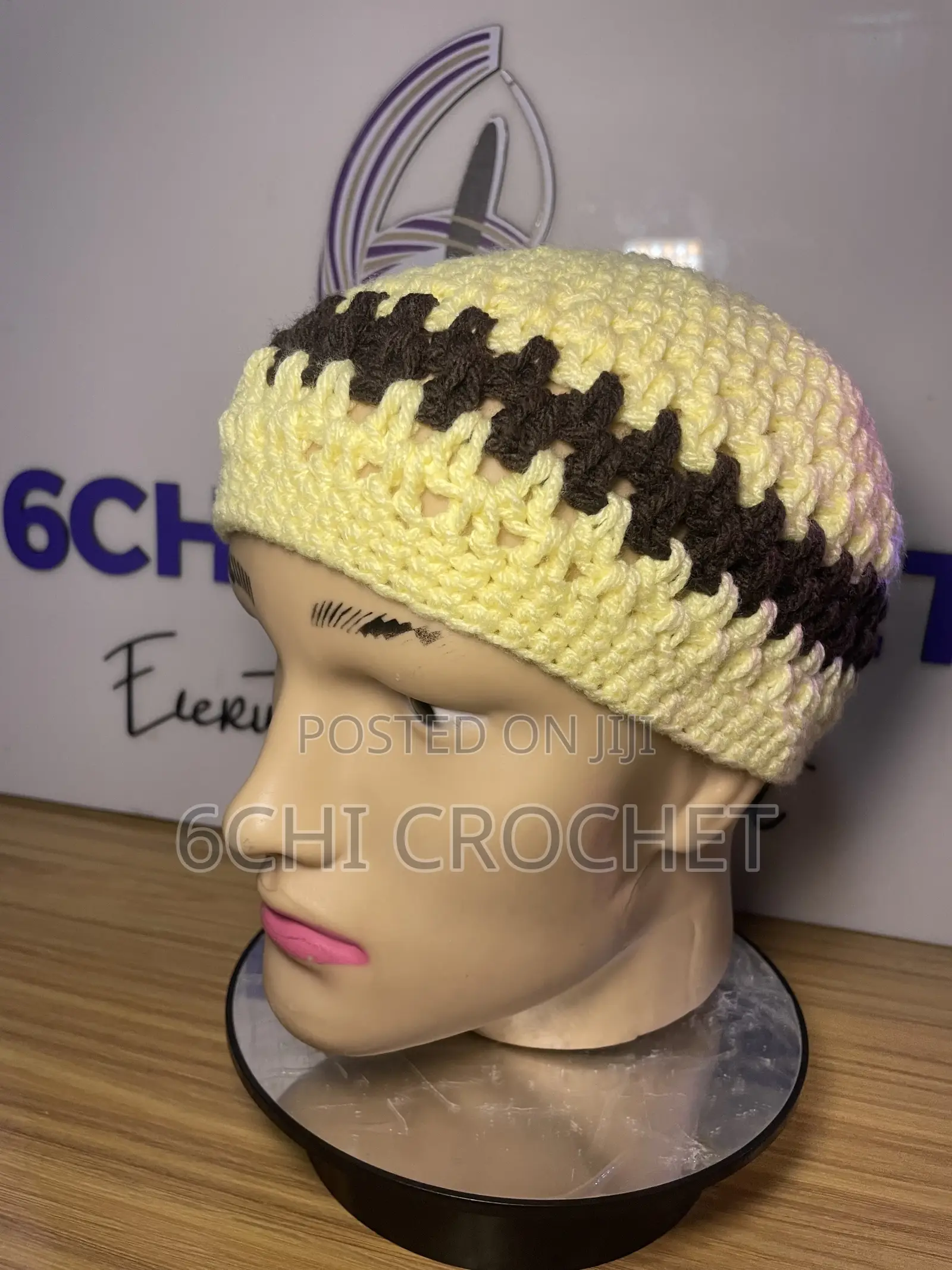 Crochet Skull Cap