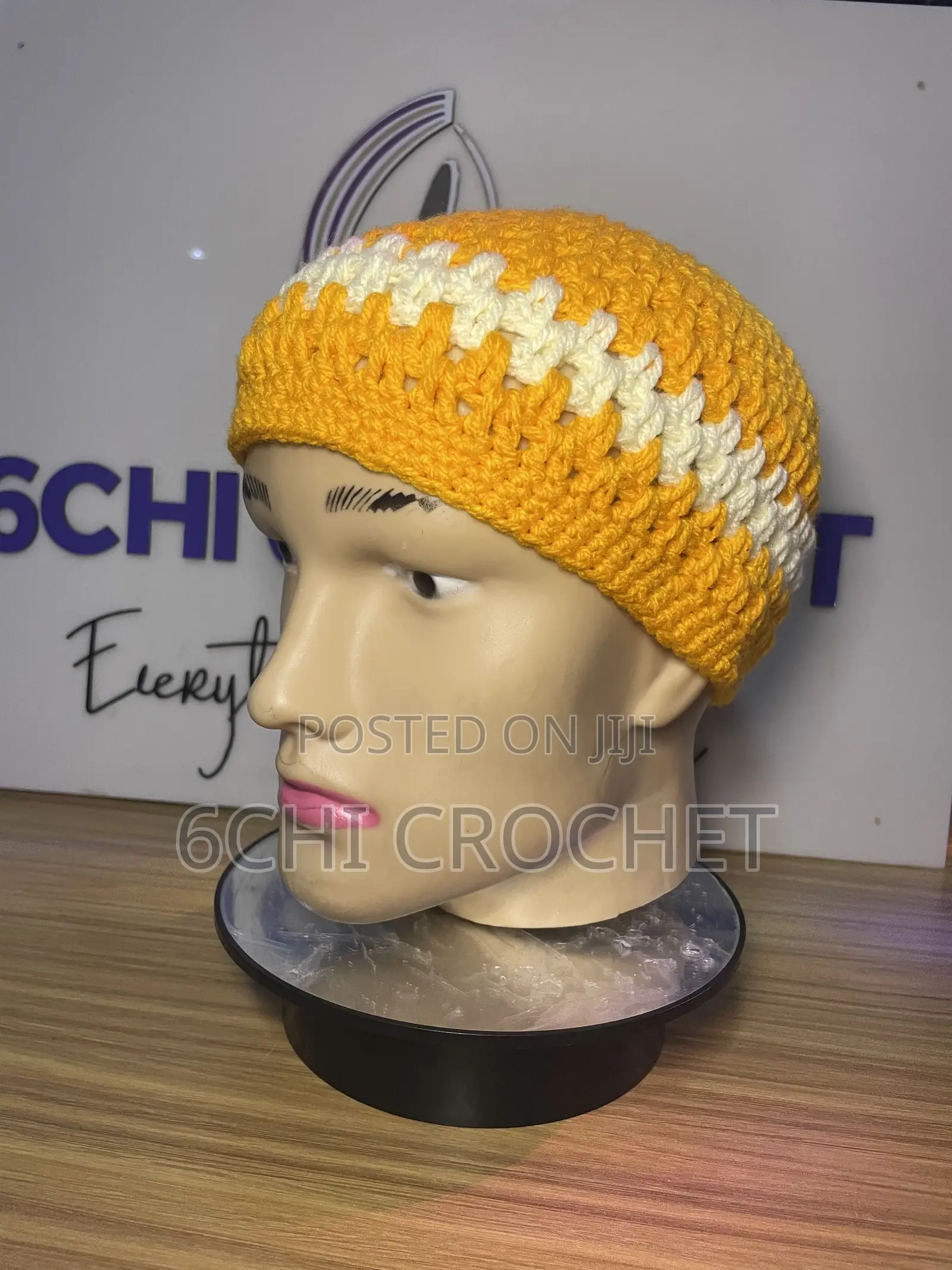 Crochet Skull Cap