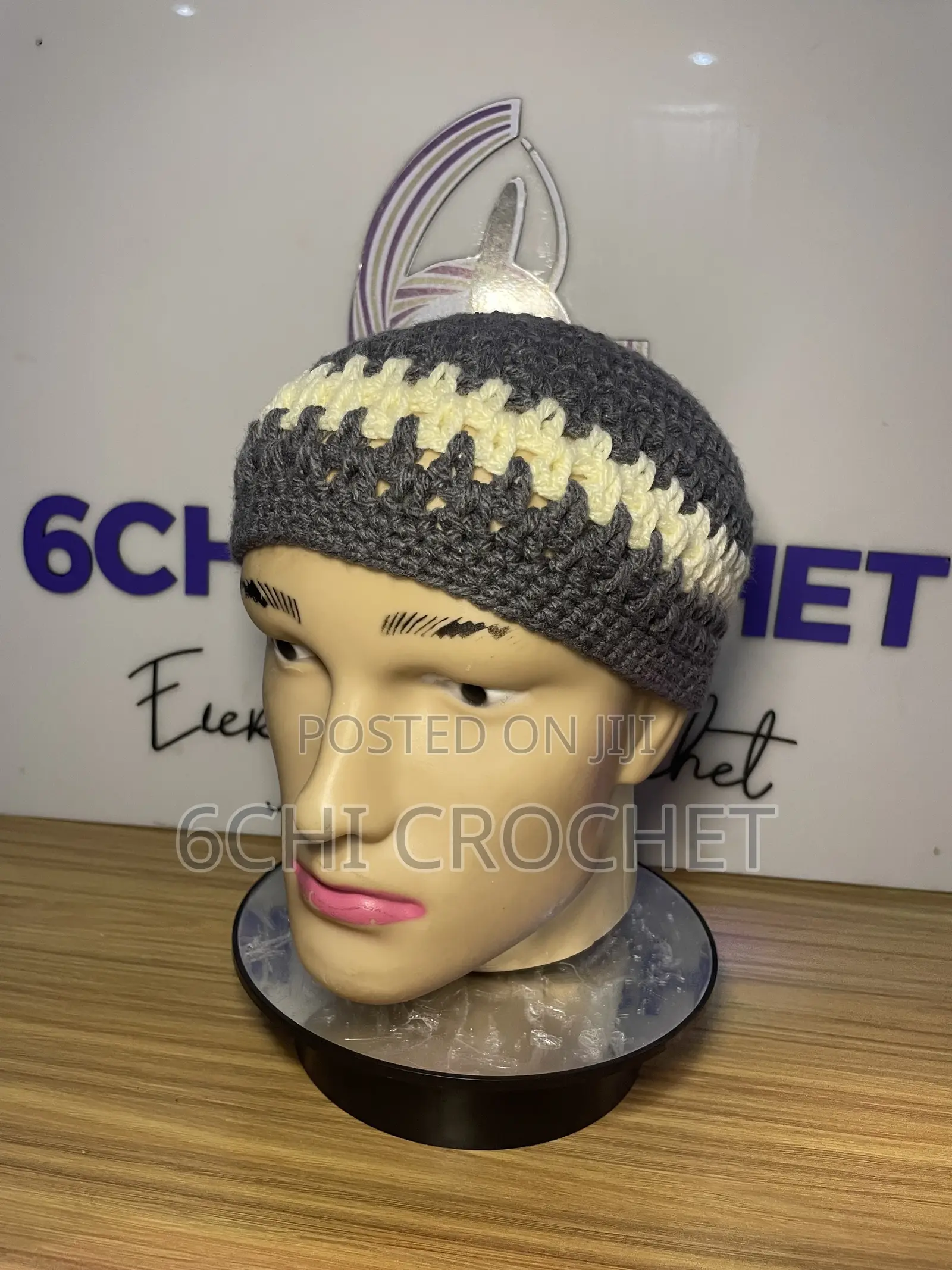 Crochet Skull Cap