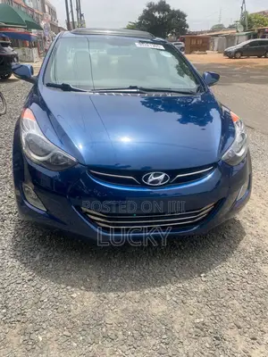 Hyundai Elantra Limited Sedan FWD (1.8L 4cyl 6A) 2013 Blue
