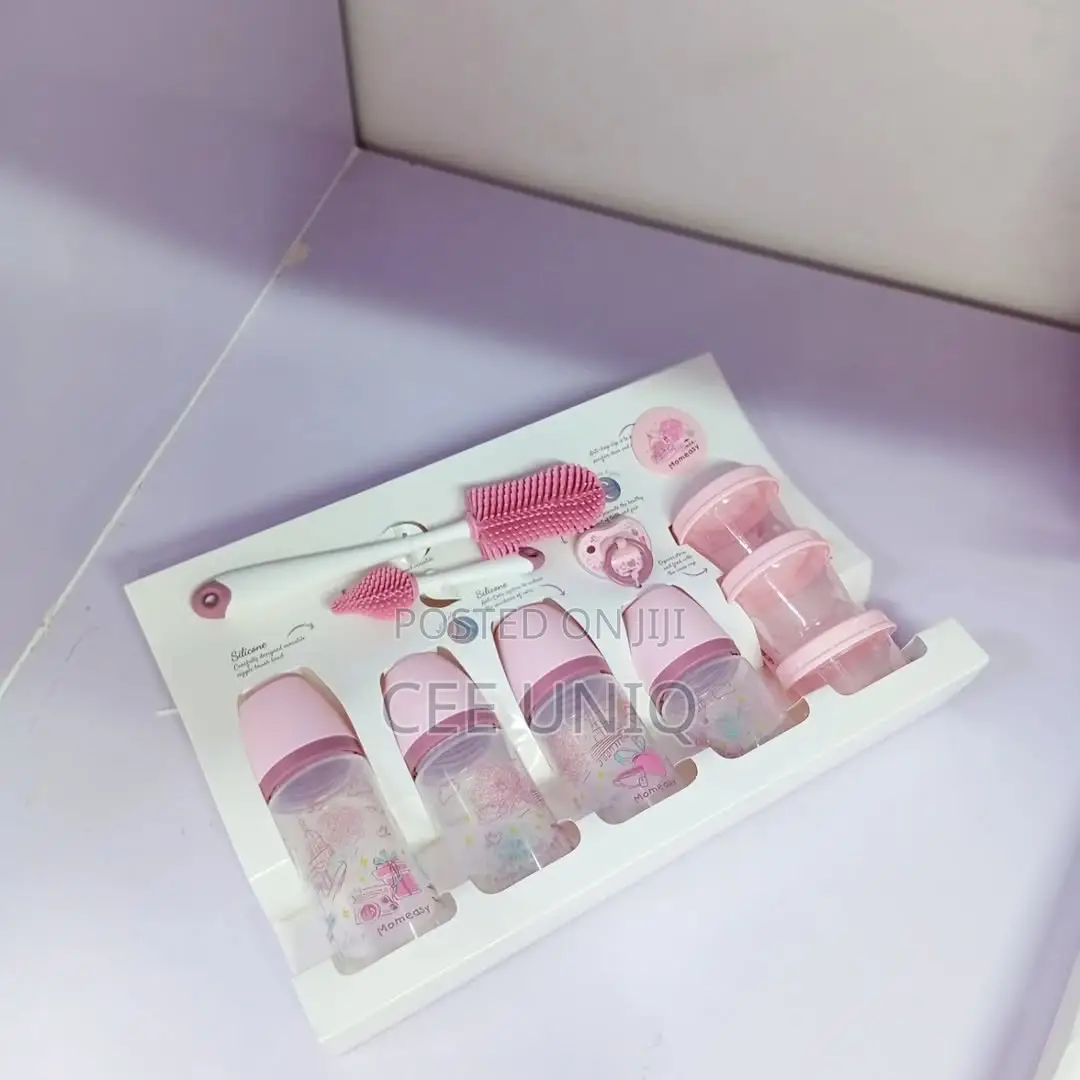 Momeasy Anti Colic Feeding Bottle Set