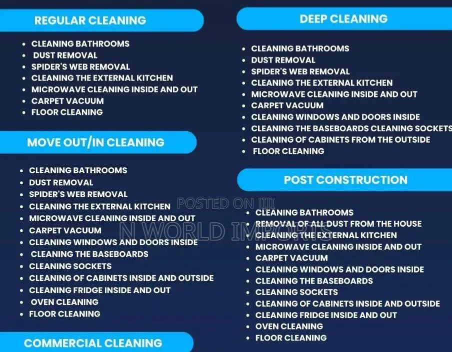 Private Cleaning Services