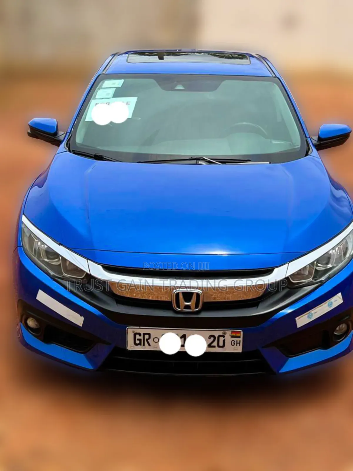 Honda Civic 2016 Blue