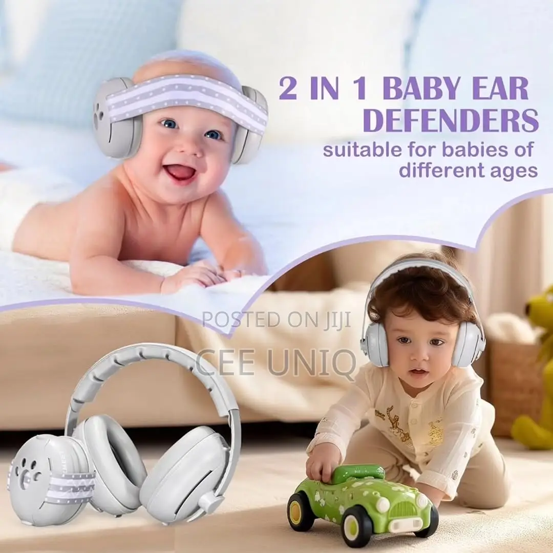 2 in 1 Baby Earmuffs