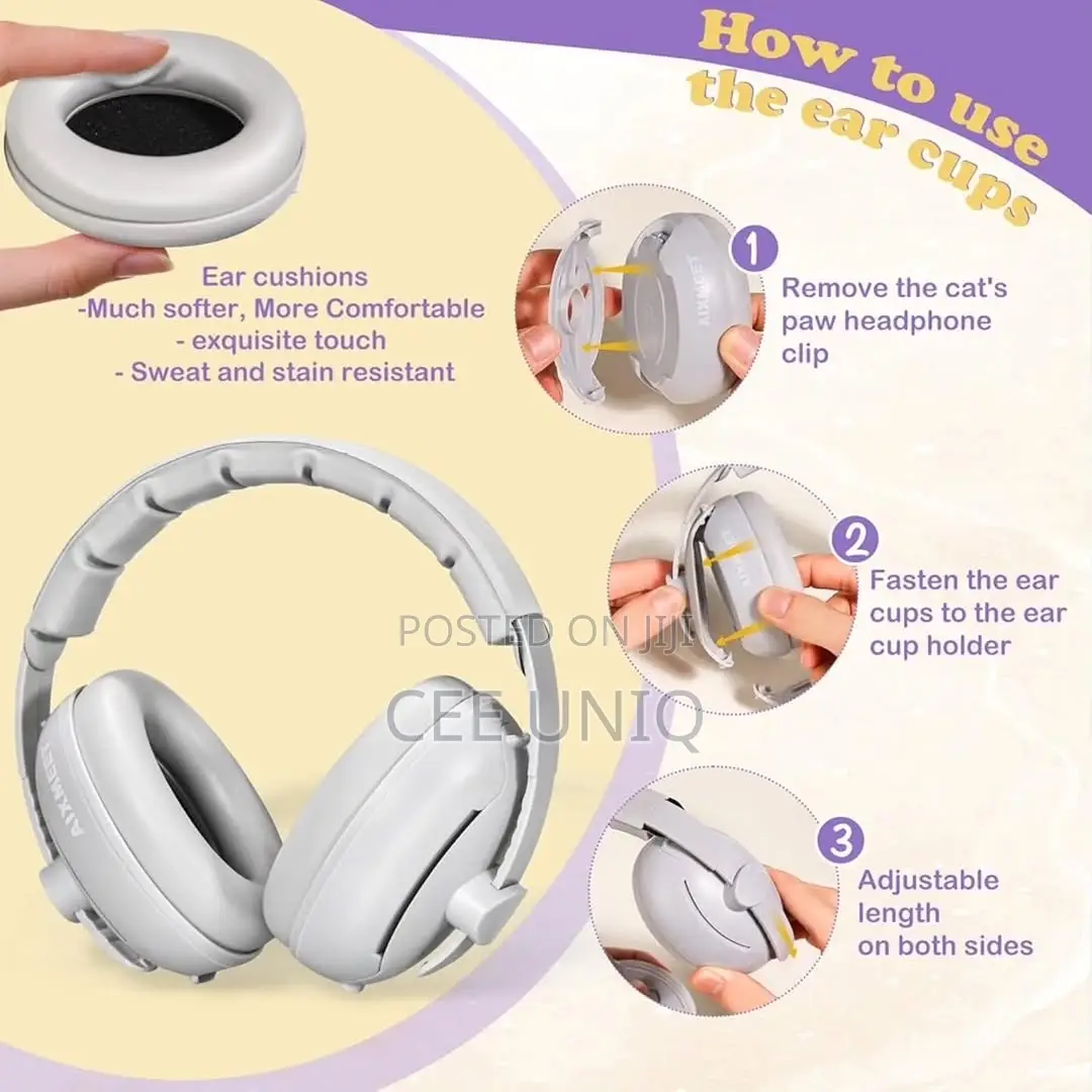 2 in 1 Baby Earmuffs