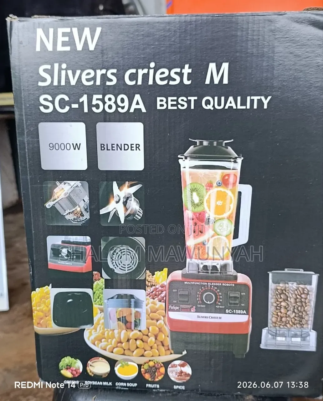 2 in 1 Multipurpose Blender