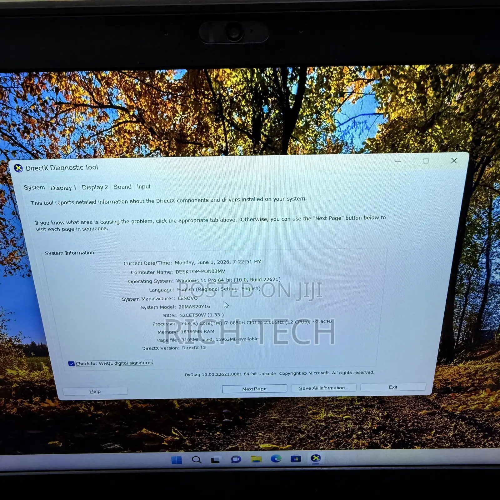 Laptop Lenovo ThinkPad P52 16GB Intel Core i7 SSD 256GB
