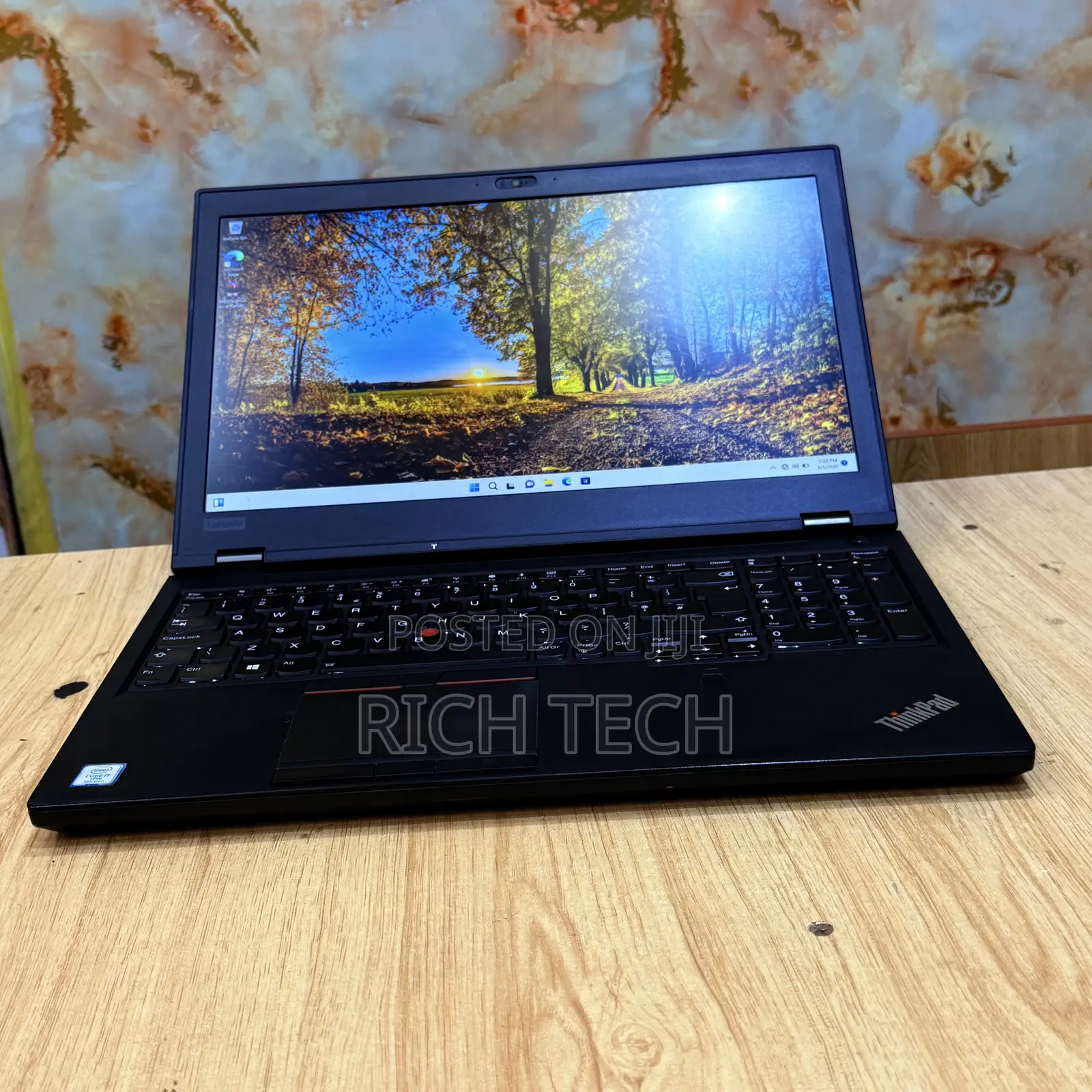 Laptop Lenovo ThinkPad P52 16GB Intel Core i7 SSD 256GB