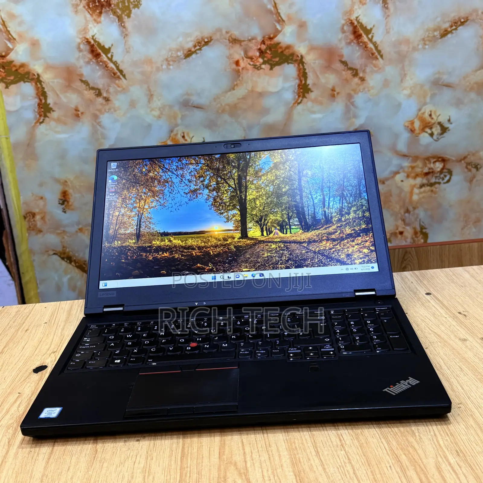 Laptop Lenovo ThinkPad P52 16GB Intel Core i7 SSD 256GB