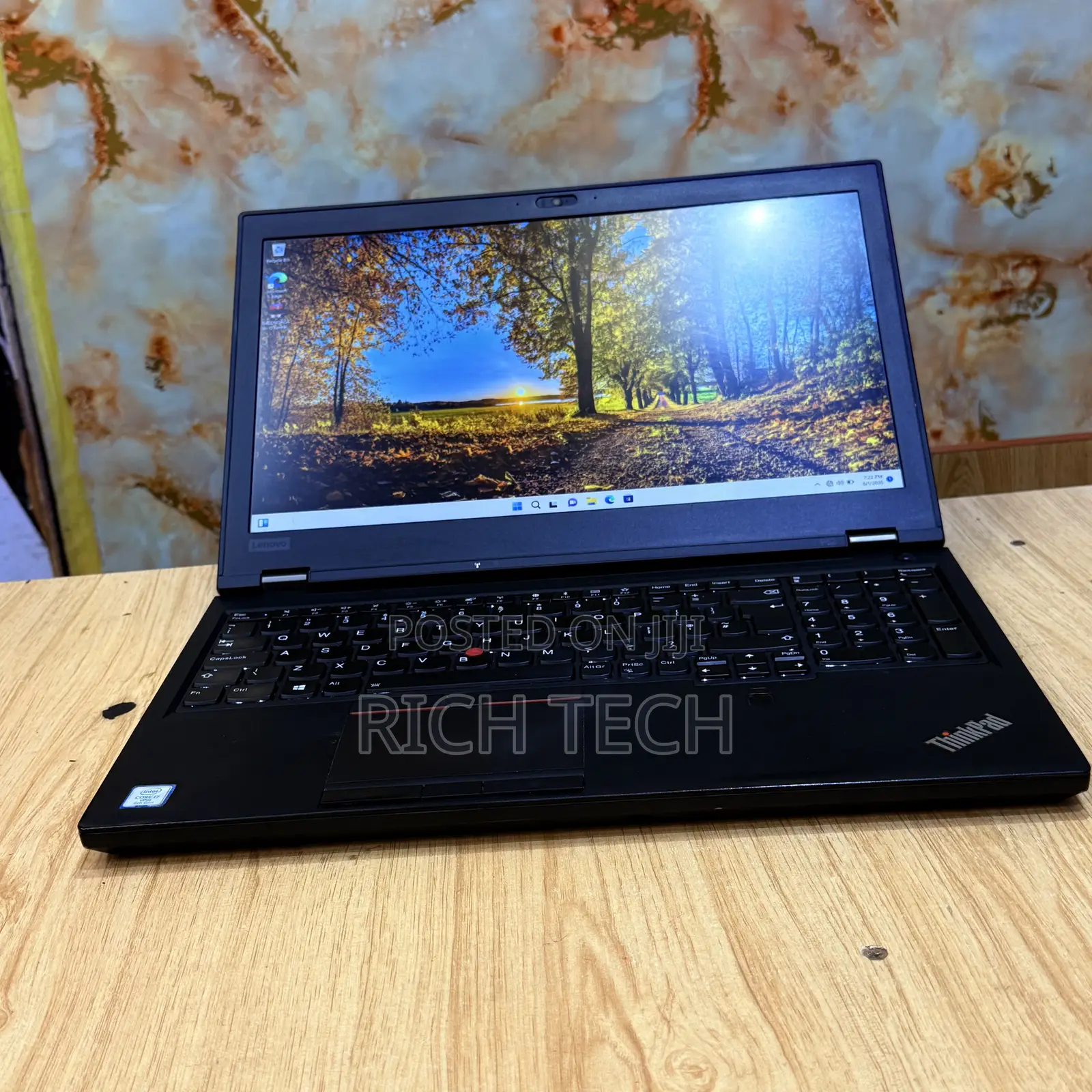 Laptop Lenovo ThinkPad P52 16GB Intel Core i7 SSD 256GB