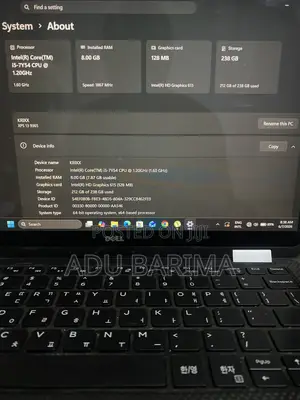 Laptop Dell XPS 13 8GB Intel Core i5 SSD 256GB