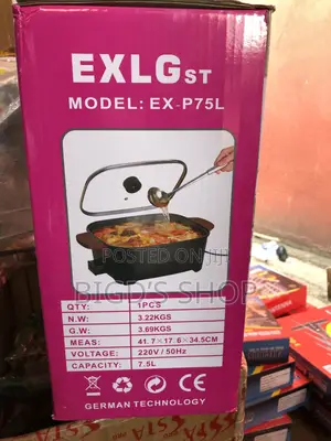 Exlg Non- Stick Electric Frying Pan