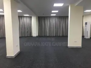 Gray Industrial Floor Carpet for Churches and Conference Halls