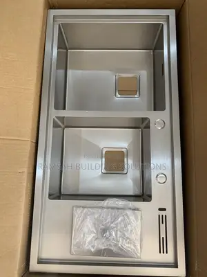 Heavy-Duty Multifunctional Kitchen Sink With Soap Dispenser