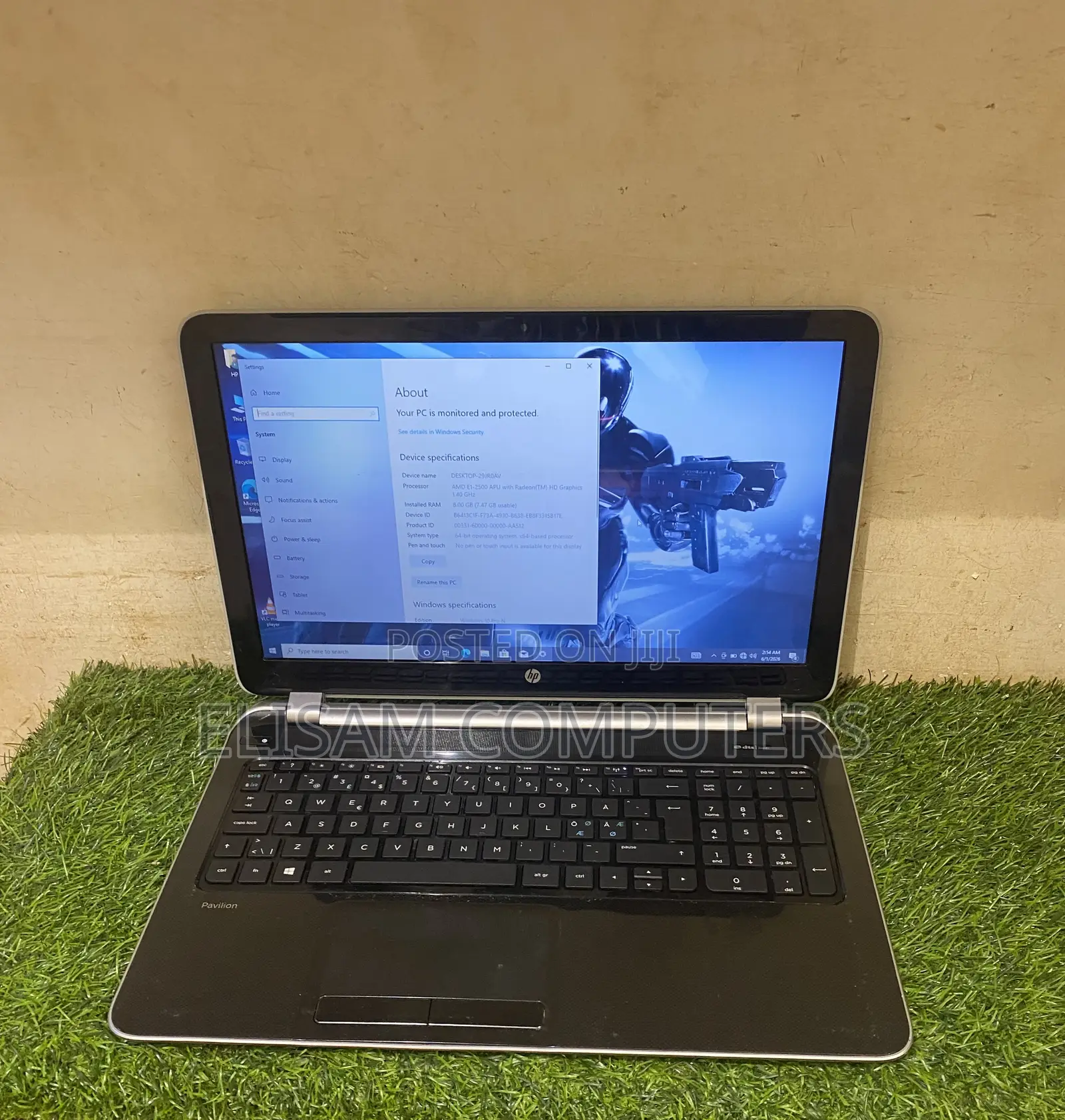 Laptop HP Pavilion 15 8GB AMD SSD 128GB
