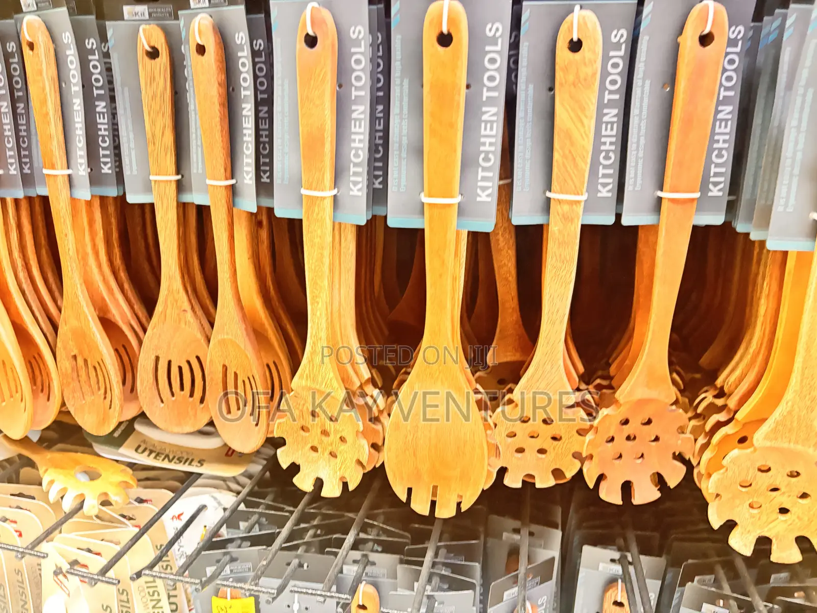 Bamboo Kitchen Spoon Set