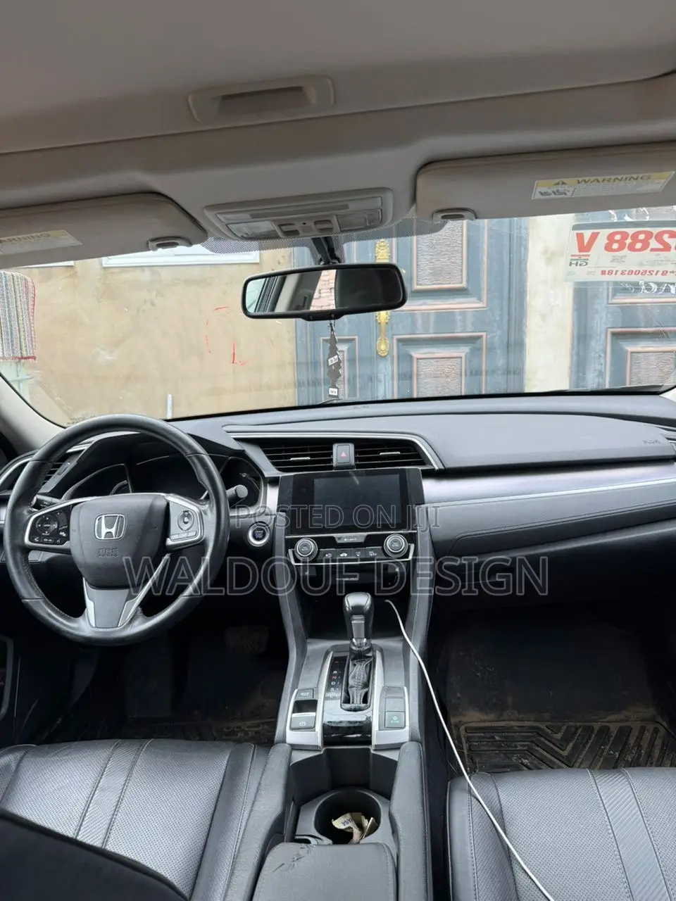 Honda Civic EX-L 4dr Sedan (1.5L 4cyl) 2017 Gray