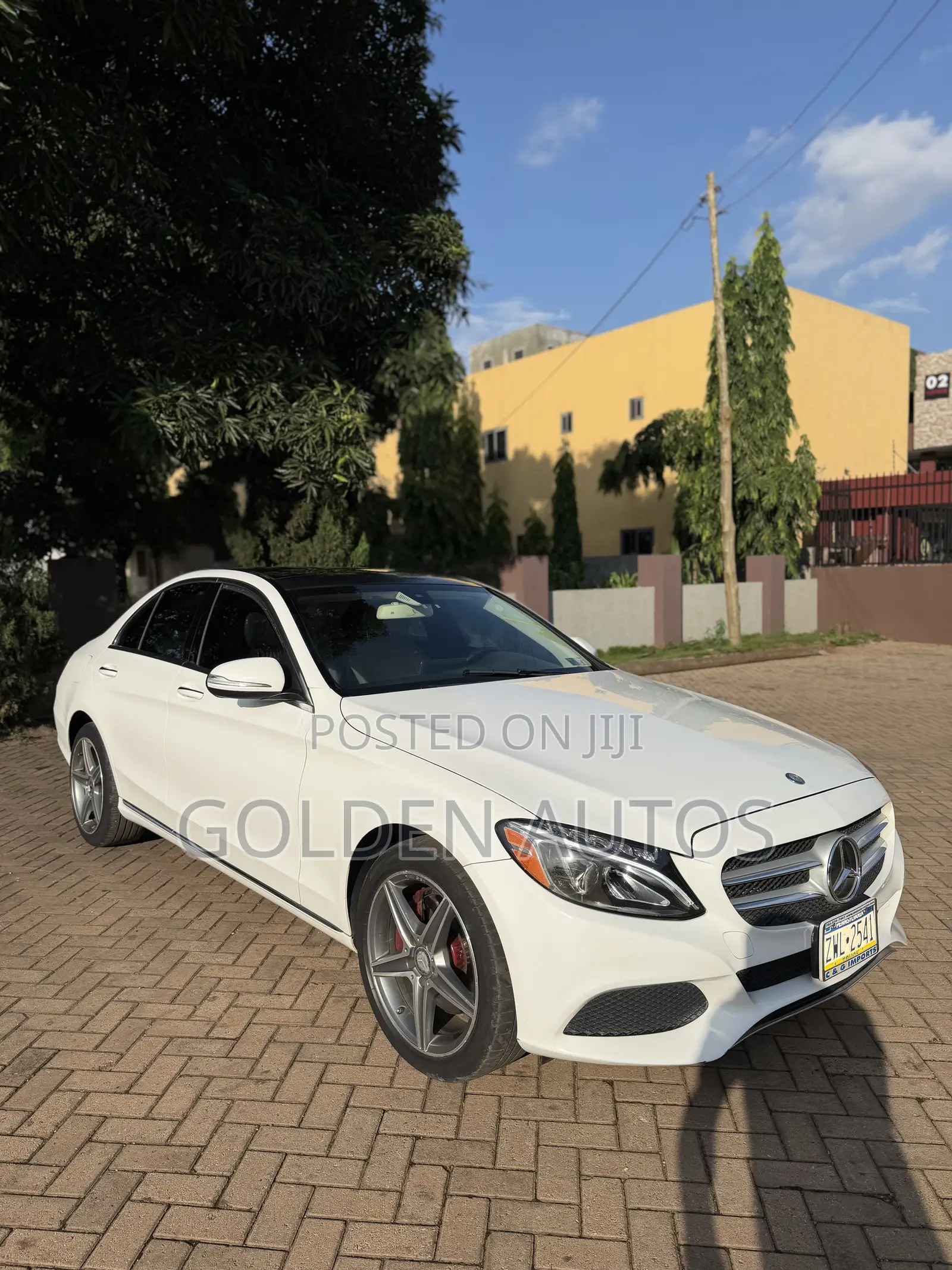 Mercedes-Benz C300 2016 White