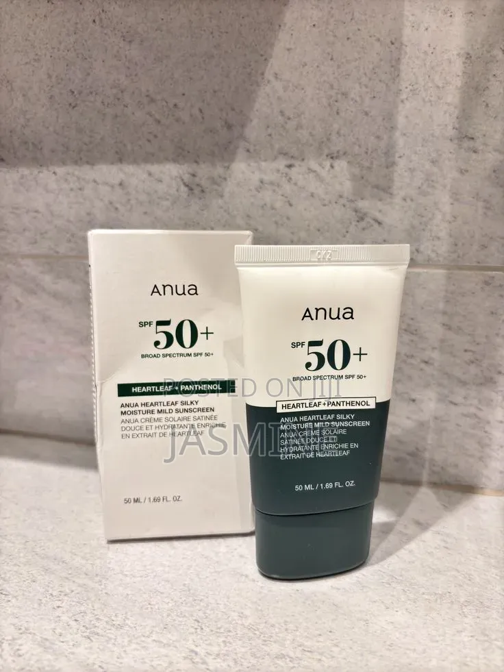 Anua Heartleaf Silky Moisture Sun Cream SPF 50+