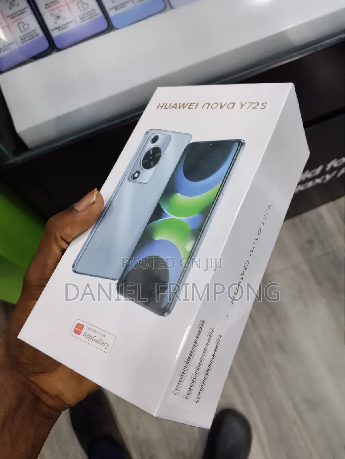 New Huawei Nova Y72S 4G 128 GB Black
