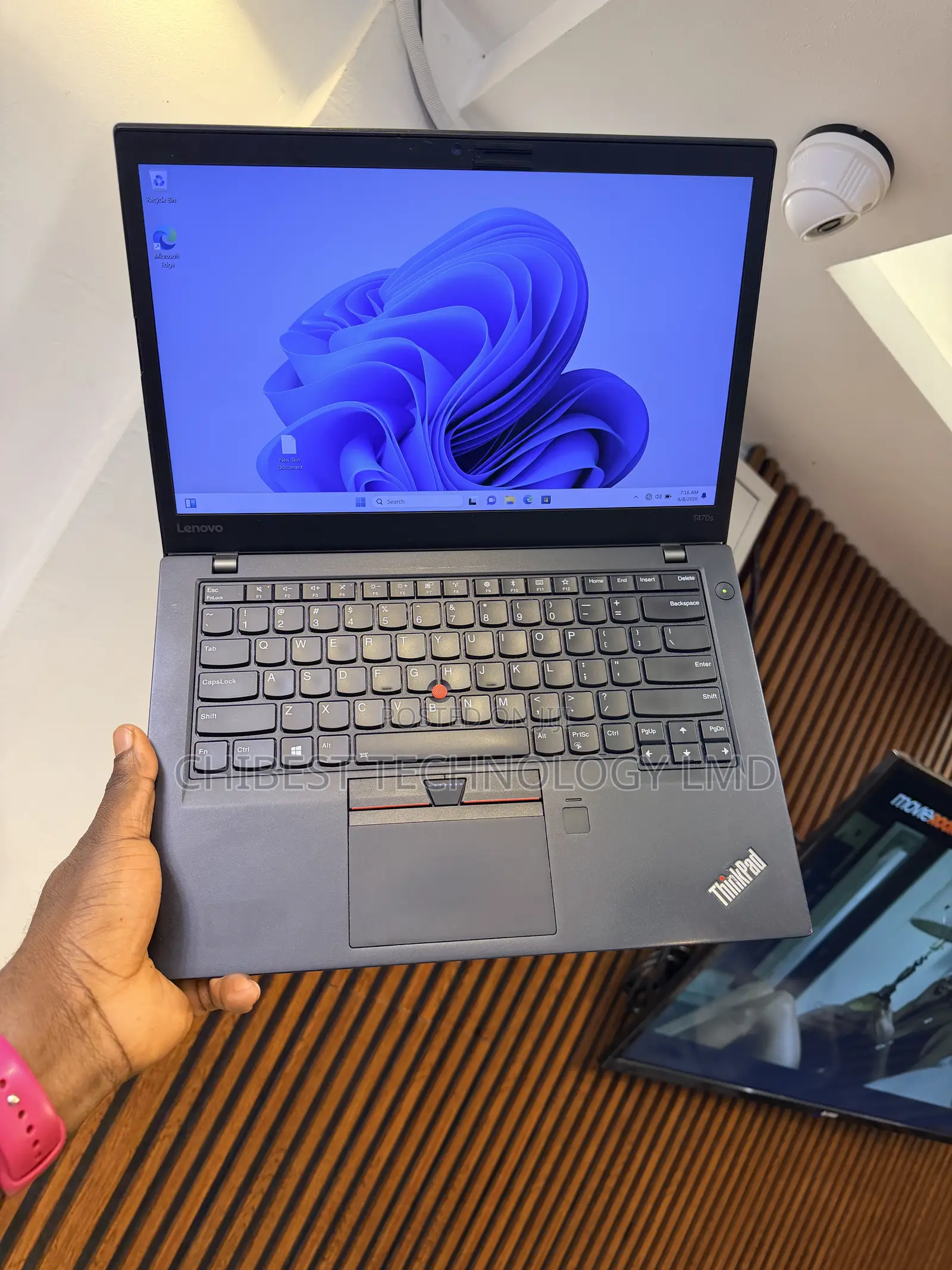Laptop Lenovo ThinkPad T470s 8GB Intel Core i7 SSD 256GB