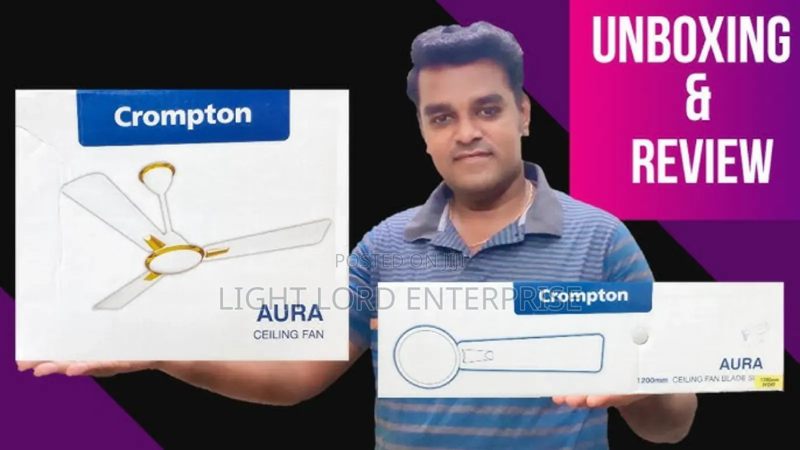 Medium Blade Crompton Fan