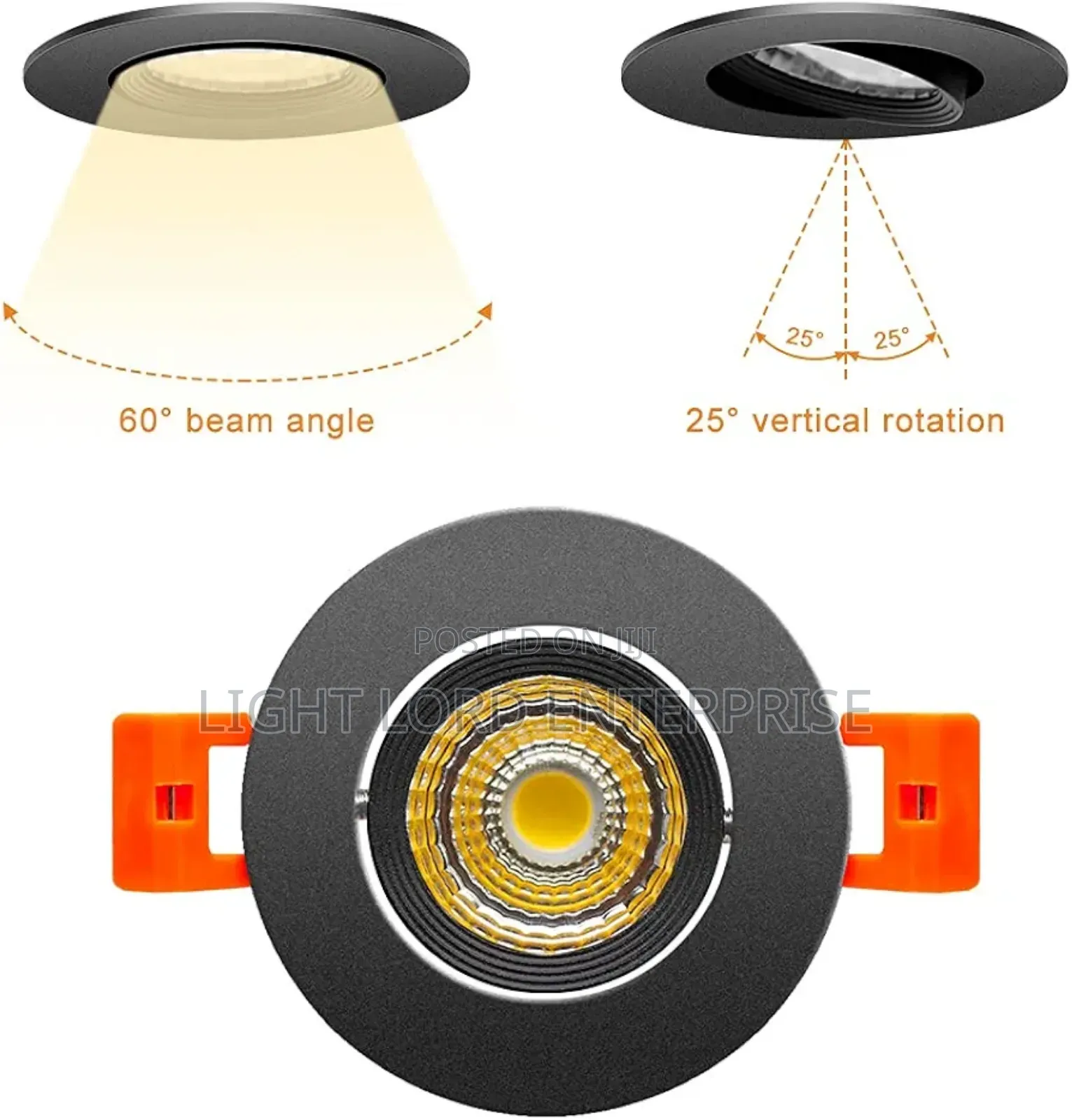 Rotating Led 2color Spot Light