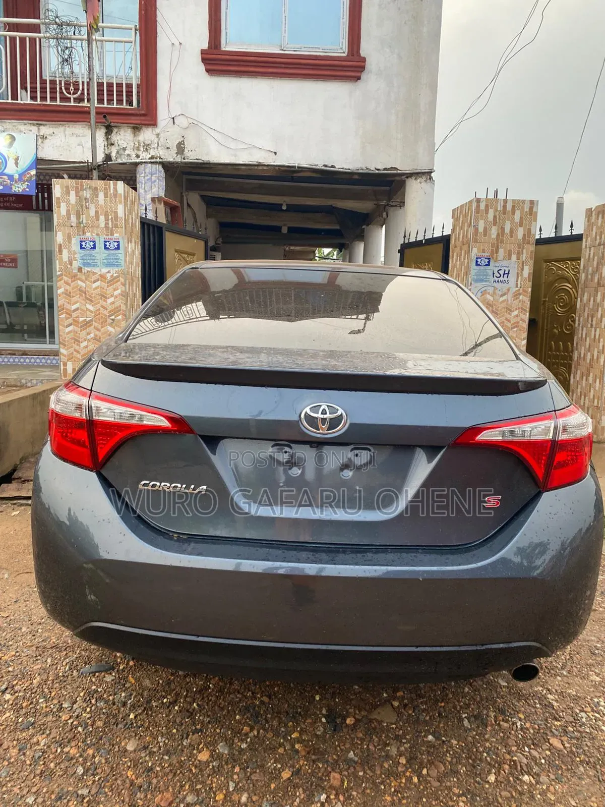 Toyota Corolla 2016 Gray