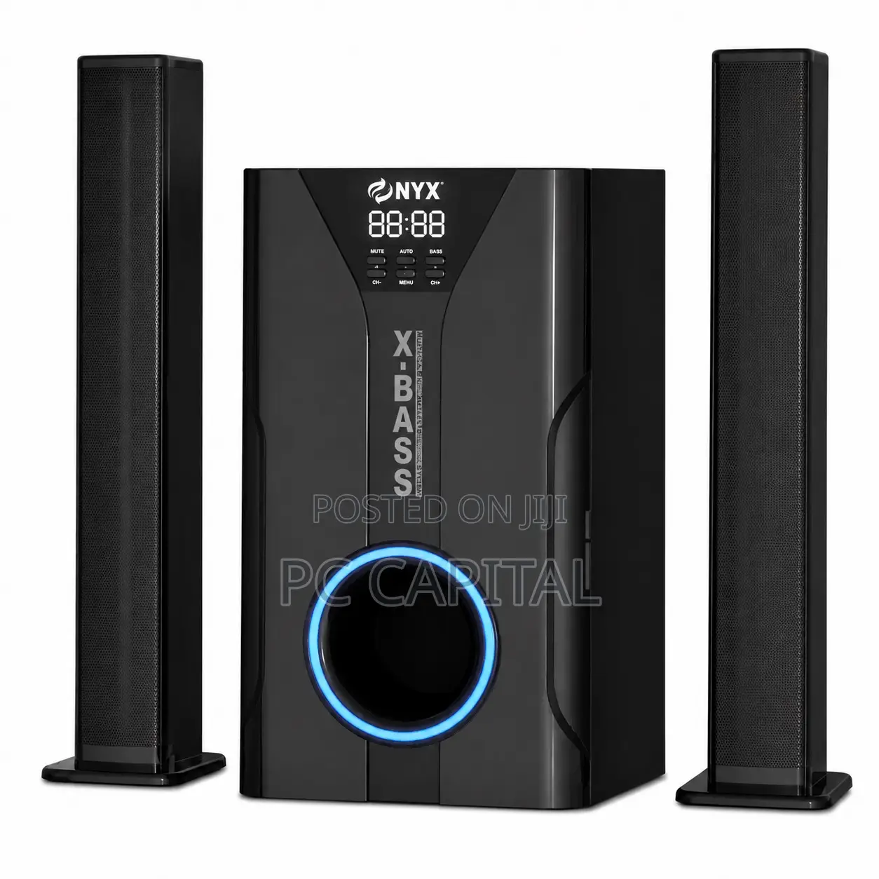 12000w High-Power Subwoofer Surround Soundbar System