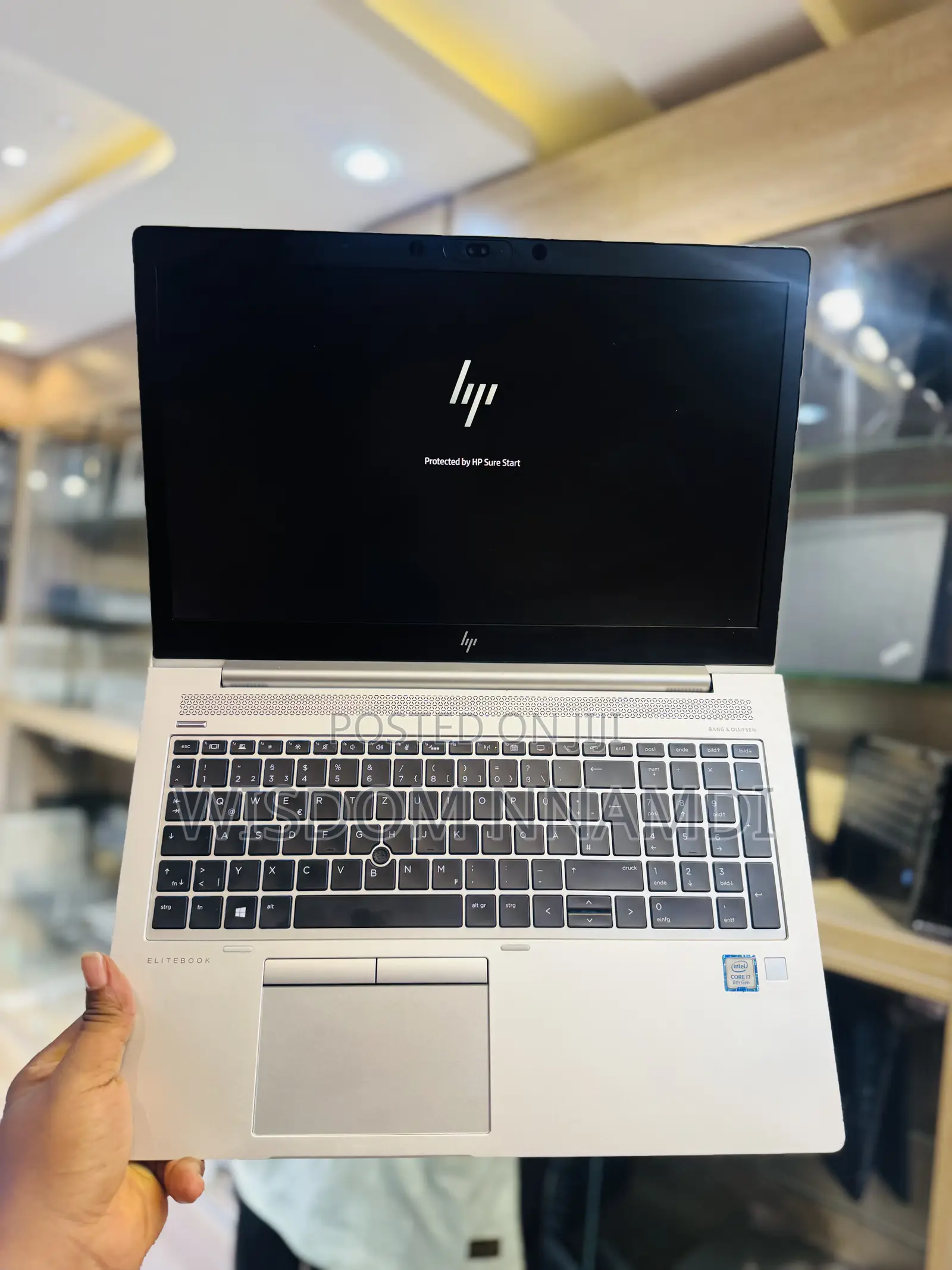 Laptop HP EliteBook 850 G5 16GB Intel Core i7 SSD 256GB