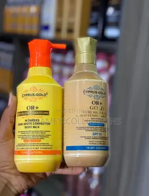 Cyprus- Gold or + Skin Blend Maxitone Body Milk