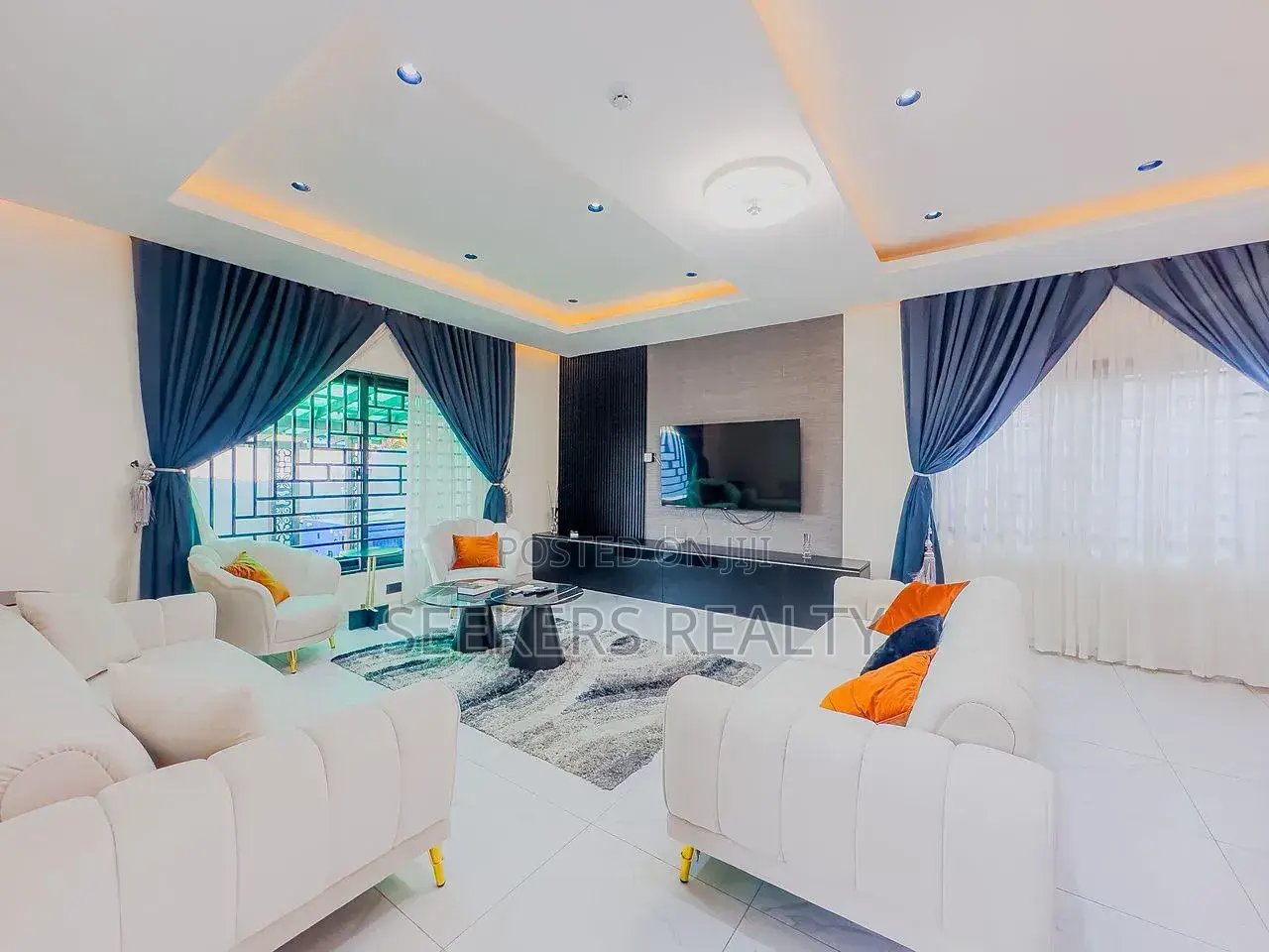 Furnished 4bdrm House in Seekers Realty, A&C Mall Area for sale
