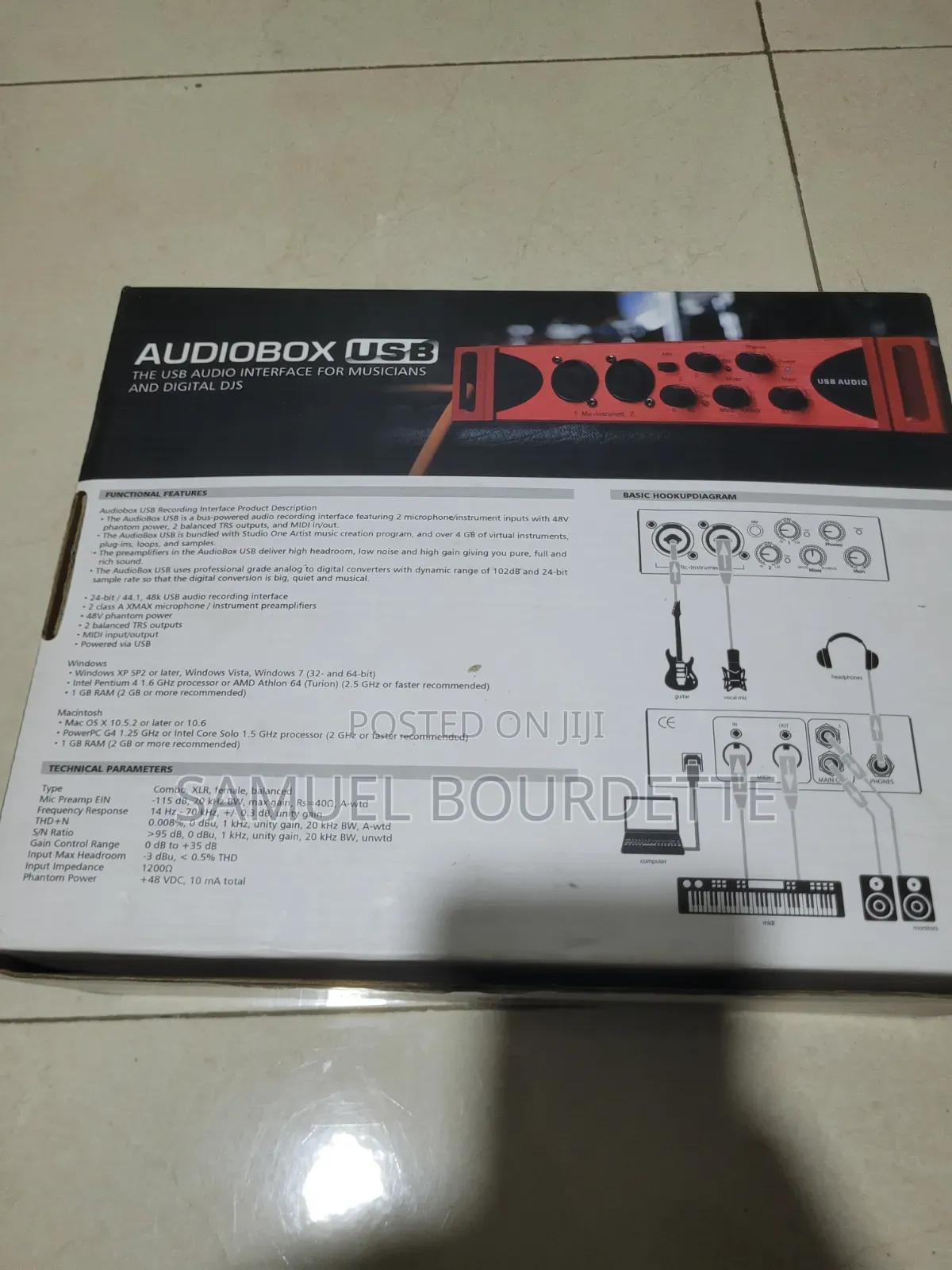 Audio Box Sound Card