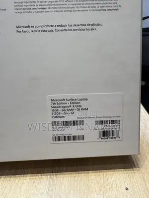 New Microsoft Surface Laptop 7 16GB Qualcomm Snapdragon X Elite 512GB