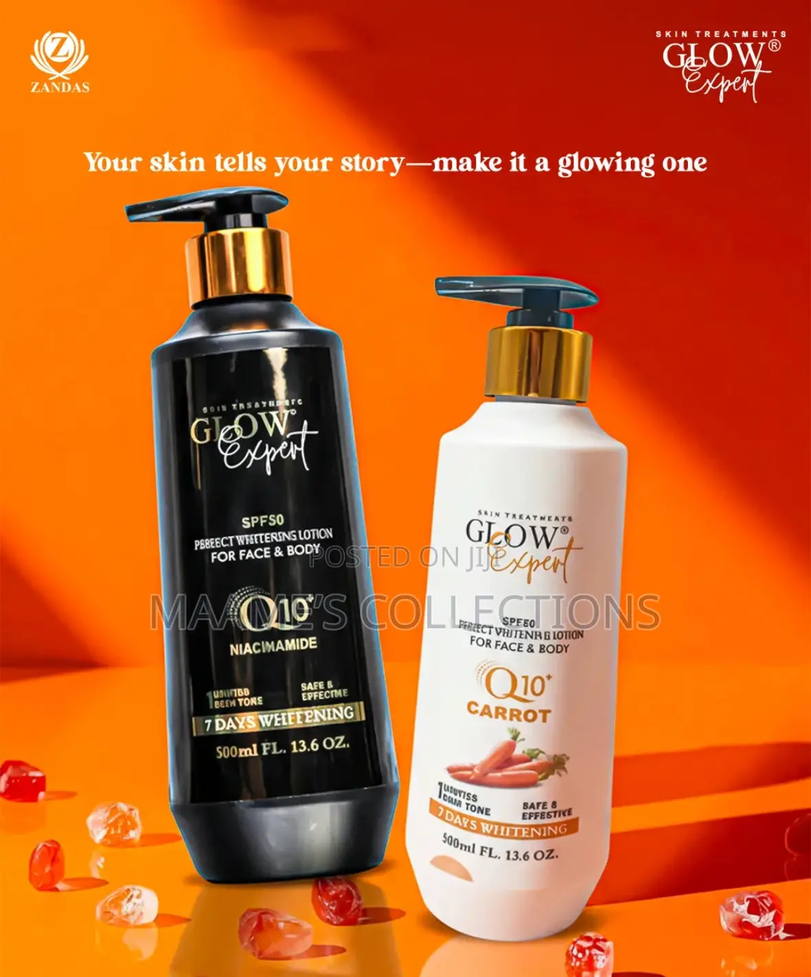 Glow Expert Perfect Whitening Face and Body Lotion (Skin Treatments)