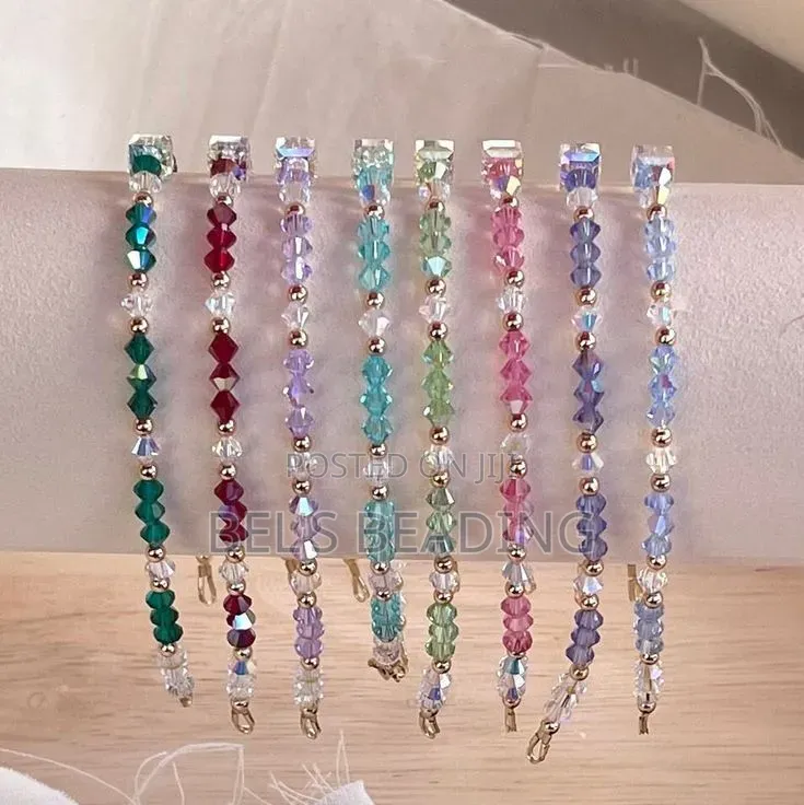 Crystal Bead Bracelet