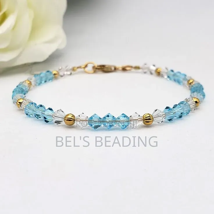 Crystal Bead Bracelet