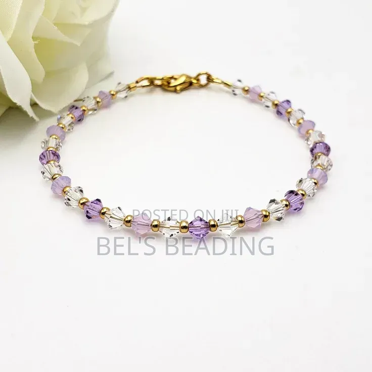 Crystal Bead Bracelet