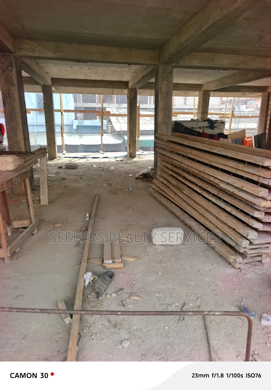 Newly Built Shops for Long Lease – Mokola Market, Accra