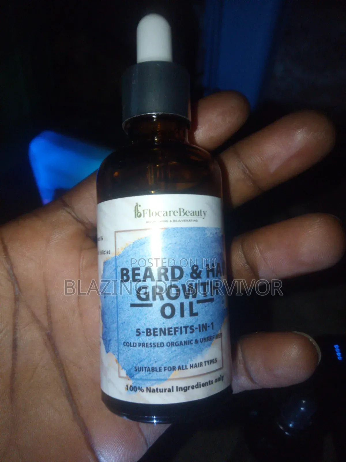 Purely Natural Beard and Hair Booster